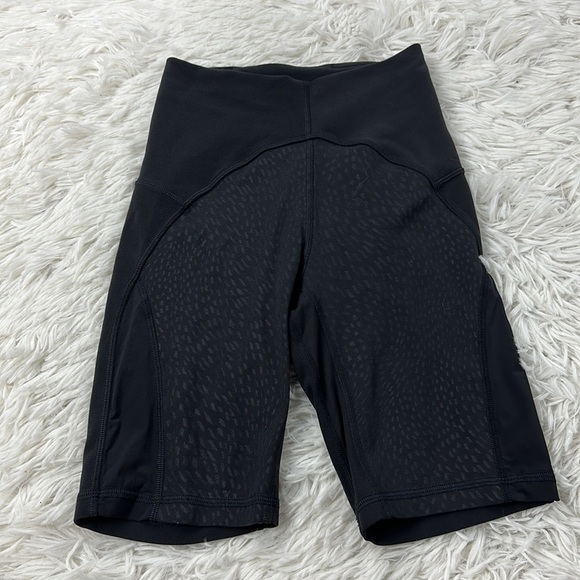 Lululemon Unlimit High Rise Short 8" *Mesh Black - Picture 1 of 5
